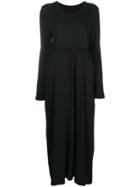 Y's Long Sleeved Dress - Black