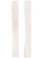 Rick Owens Arm Warmers, Men's, White, Cotton