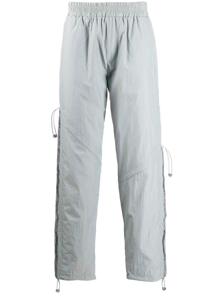 C2h4 Straight-leg Track Pants - Grey