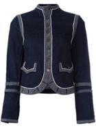 Jean Paul Gaultier Vintage Fitted Denim Jacket - Blue
