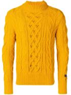 Woolrich Cable-knit Sweater - Yellow
