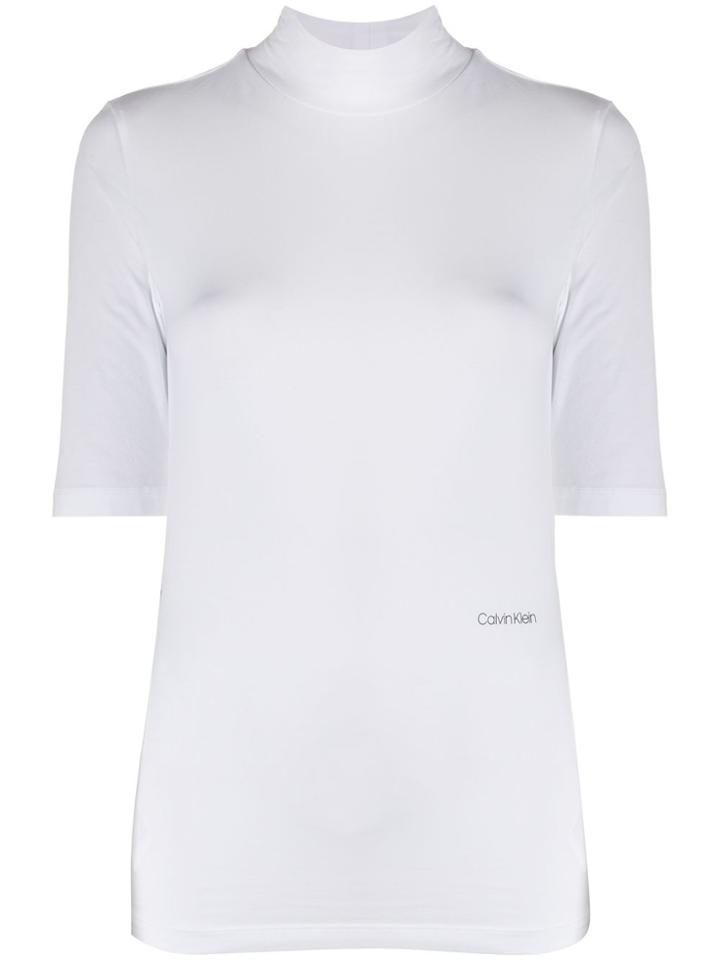 Calvin Klein Longline T-shirt - White