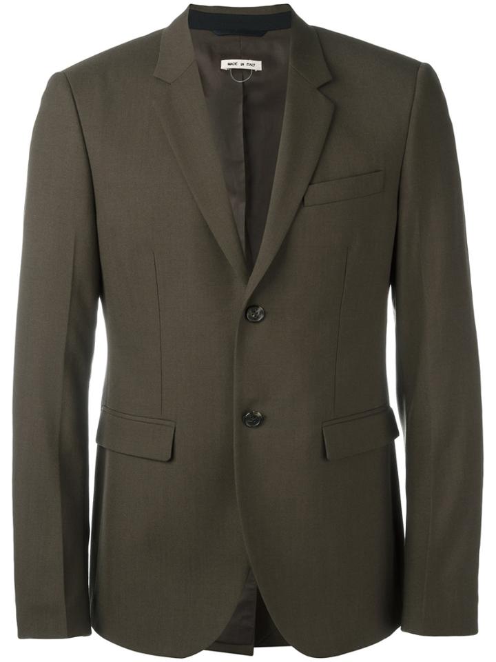 Marni Single Breasted Blazer - Brown