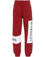 Givenchy Logo Print Sweatpants - Red