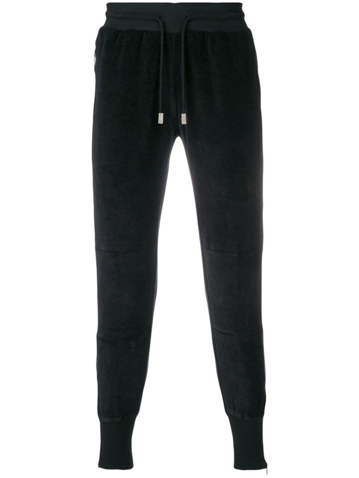Blood Brother Ankle Zip Track Pants - Black