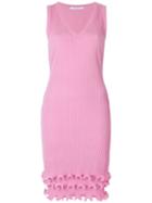 Givenchy Frill-trim Fitted Dress - Pink