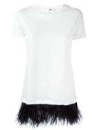 Jil Sander Feather-embellished T-shirt