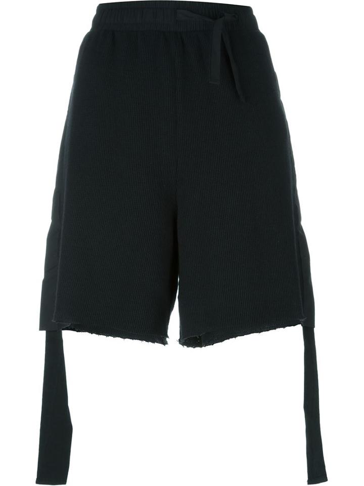 Damir Doma 'patis' Track Shorts, Women's, Size: Medium, Black, Cotton/spandex/elastane