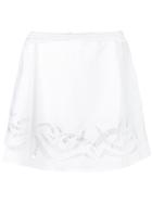 Alexander Wang Stitching Detailed Skirt - White
