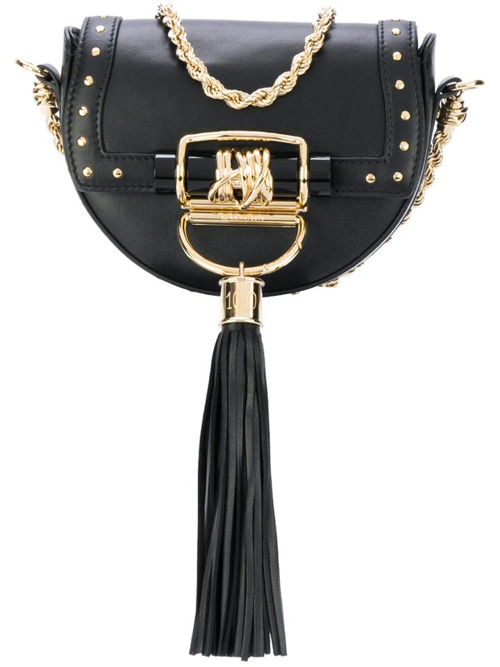 Balmain 45-15 Crossbody Bag - Black