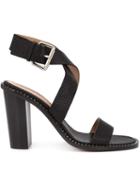 Proenza Schouler Strappy Sandals, Women's, Size: 38.5, Black, Leather