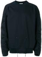 Jil Sander Drawstring Detail Sweatshirt - Blue