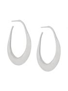 Lemaire Hoop Drop Earrings - Metallic