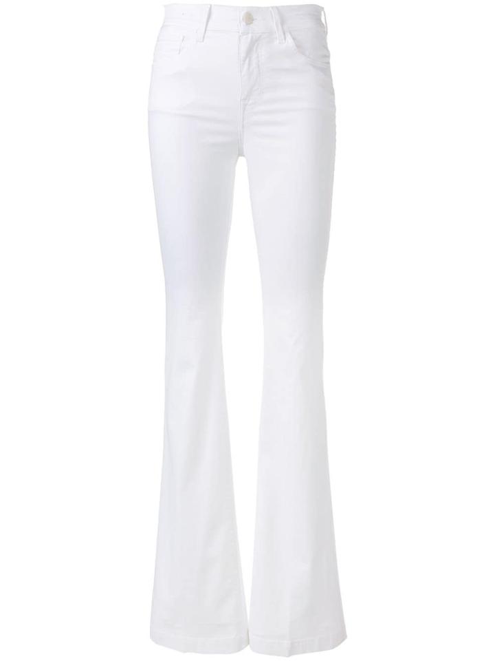 Jacob Cohen Frida Jeans With Pocket Square - White