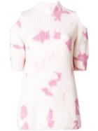 Zoe Jordan Ribbed Tie Dye Jumper - Pink & Purple