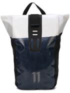 11 By Boris Bidjan Saberi Foldover Backpack - White