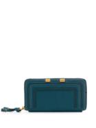 Chloé Marcie Long Wallet - Blue