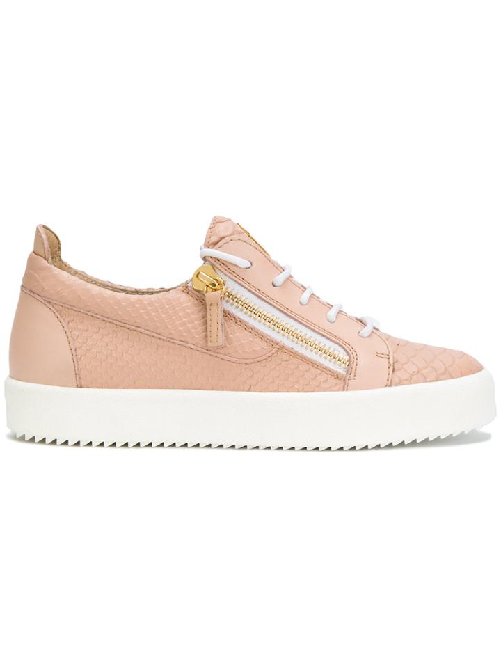Giuseppe Zanotti Design Nicki Low-top Sneakers - Pink & Purple