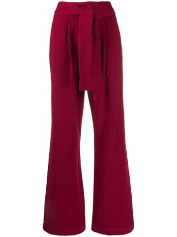 Levi's: Made & Crafted Wide Leg Trousers - Red