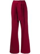 Levi's: Made & Crafted Wide Leg Trousers - Red