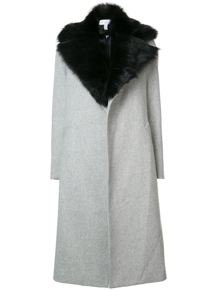 Rebecca Vallance The Wolfe Coat, Women's, Size: 10, Grey, Sheep Skin/shearling/wool