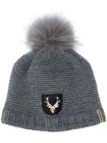 Norton Pom Pom Hat - Grey