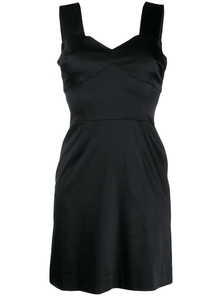 Prada Pre-owned 1990's Fitted Seamless Dress - Blue