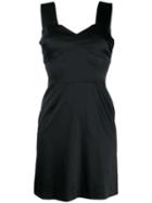 Prada Pre-owned 1990's Fitted Seamless Dress - Blue