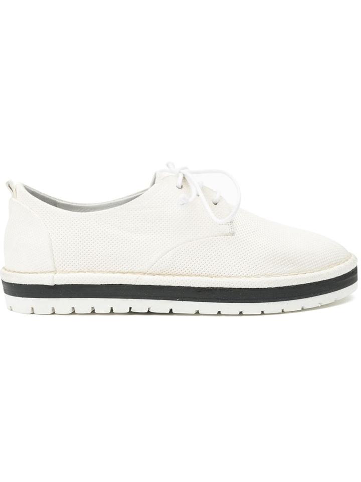 Marsèll Lace-up Shoes, Women's, Size: 36.5, White, Rubber/horse Leather
