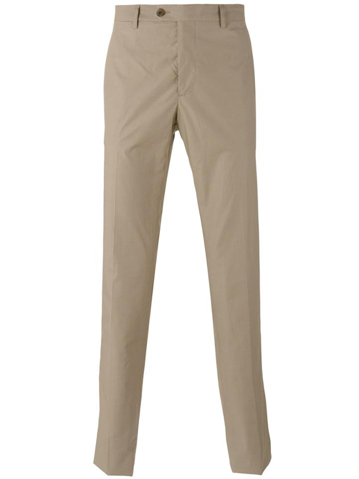Etro Slim-fit Chinos - Nude & Neutrals
