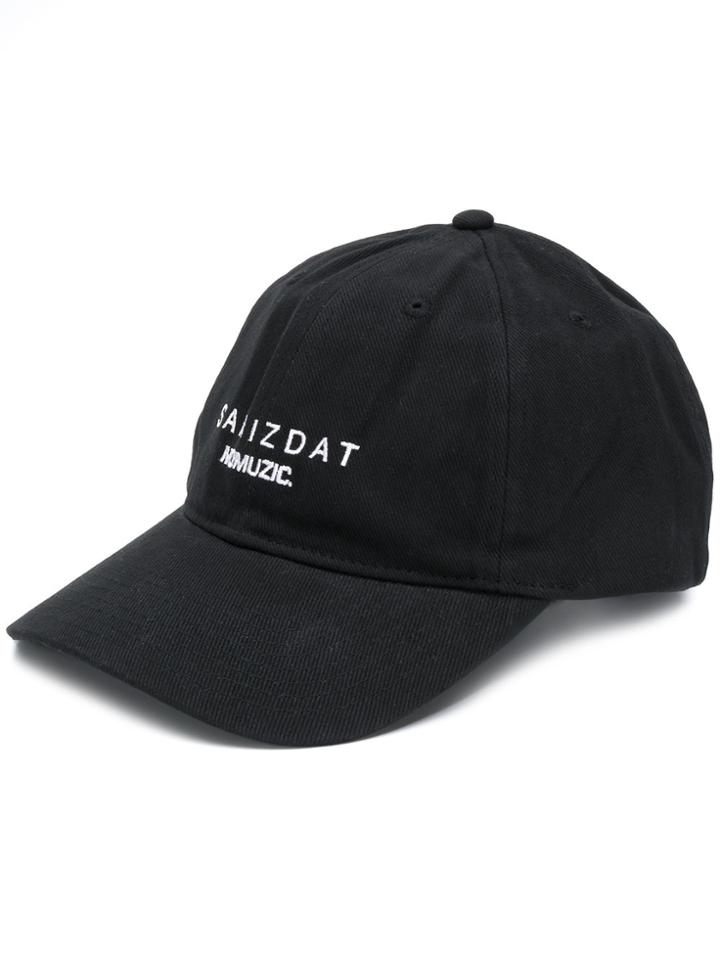 Yang Li Logo Embroidered Cap - Black