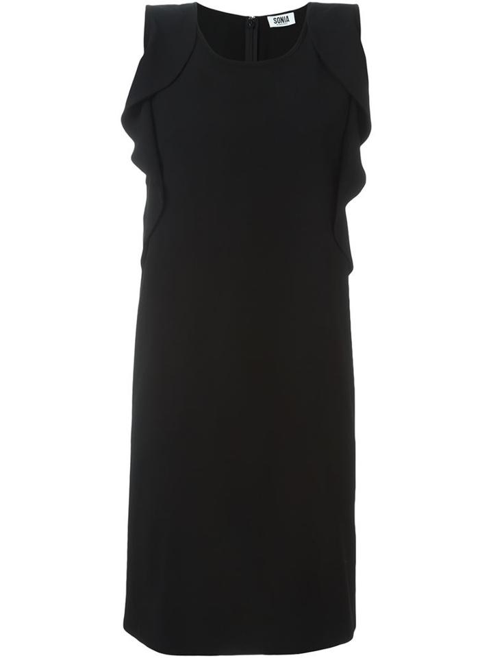 Sonia By Sonia Rykiel Ruffled Detail Shift Dress