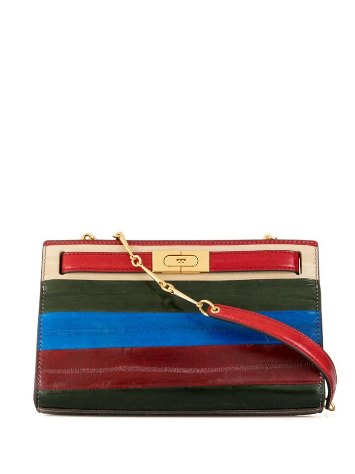 Tory Burch Paneled Shoulder Bag - Multicolour