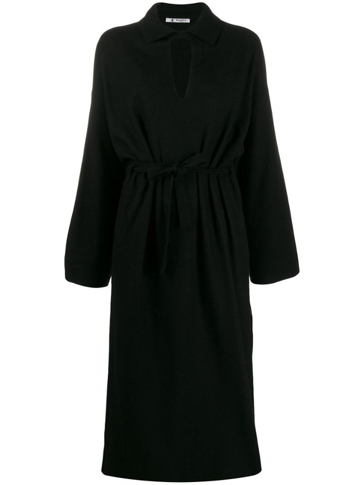 Barena Demetra Midi Dress - Black