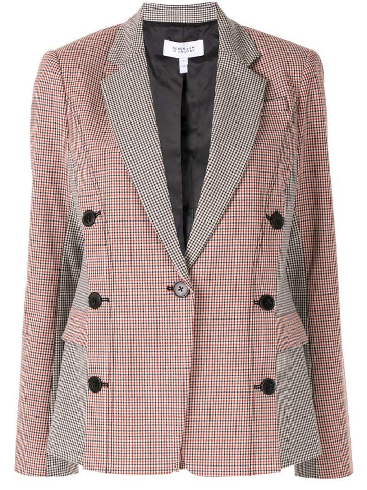 Derek Lam 10 Crosby Panelled Blazer - Multicolour