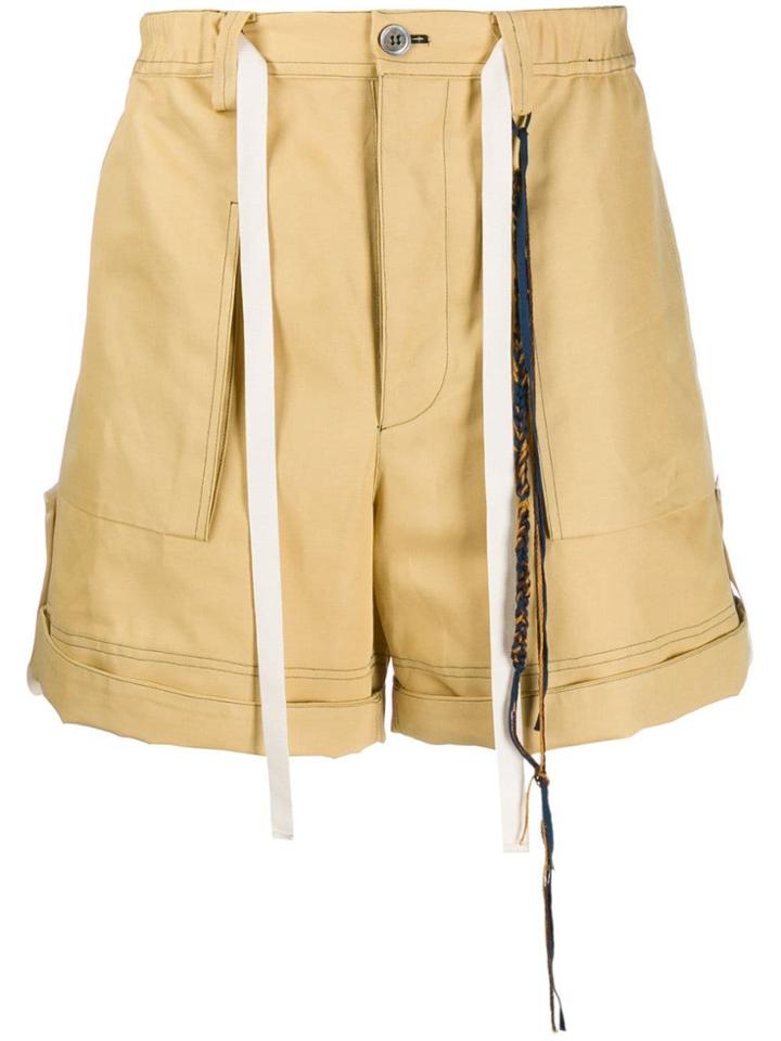 Federico Curradi Casual Shorts - Yellow