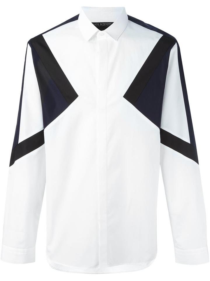 Neil Barrett Colour Block Shirt
