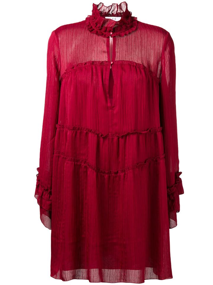 Iro Mileyna Dress, Women's, Size: 36, Red, Polyester