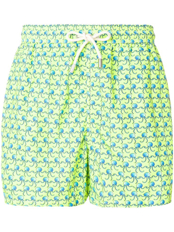 Mc2 Saint Barth Squid Print Swim Shorts - Green