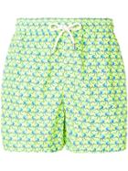 Mc2 Saint Barth Squid Print Swim Shorts - Green