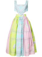 Natasha Zinko - Bandana Print Halter Dress - Women - Cotton/polyamide - 38, Cotton/polyamide