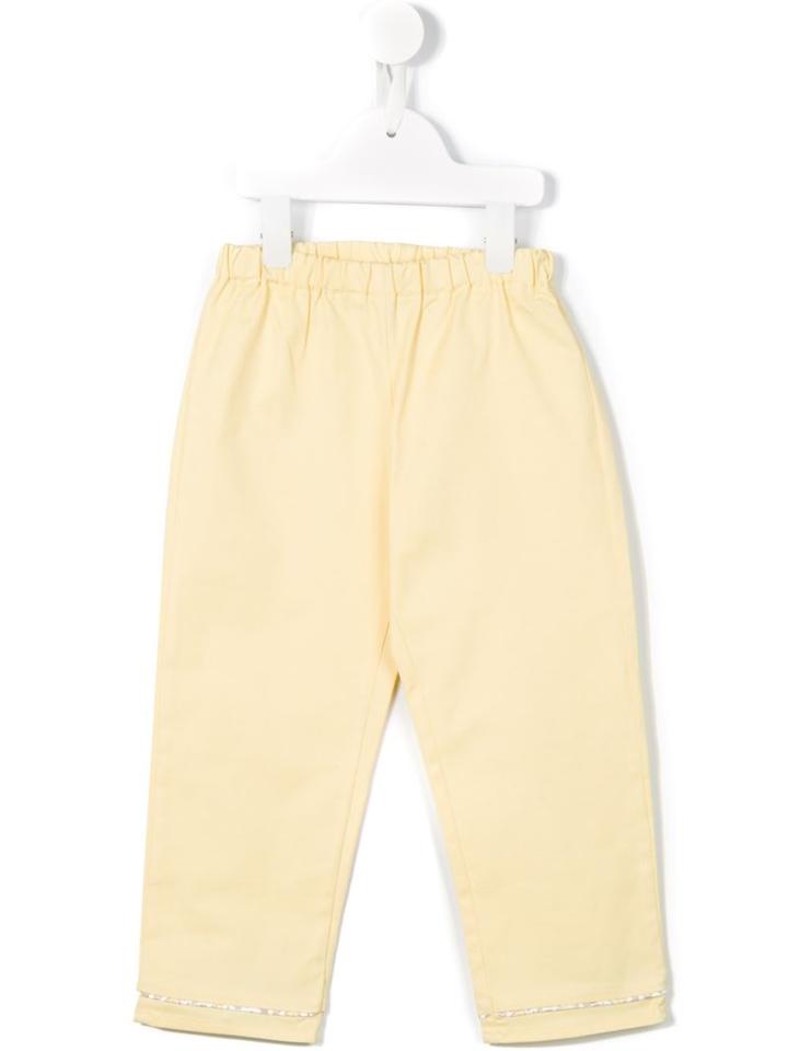 Cashmirino Kindergarten Casual Trousers, Toddler Girl's, Size: 4 Yrs, Yellow/orange