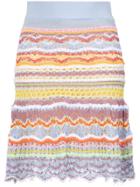 Cecilia Prado 'amélia' Knit Short Skirt - Multicolour