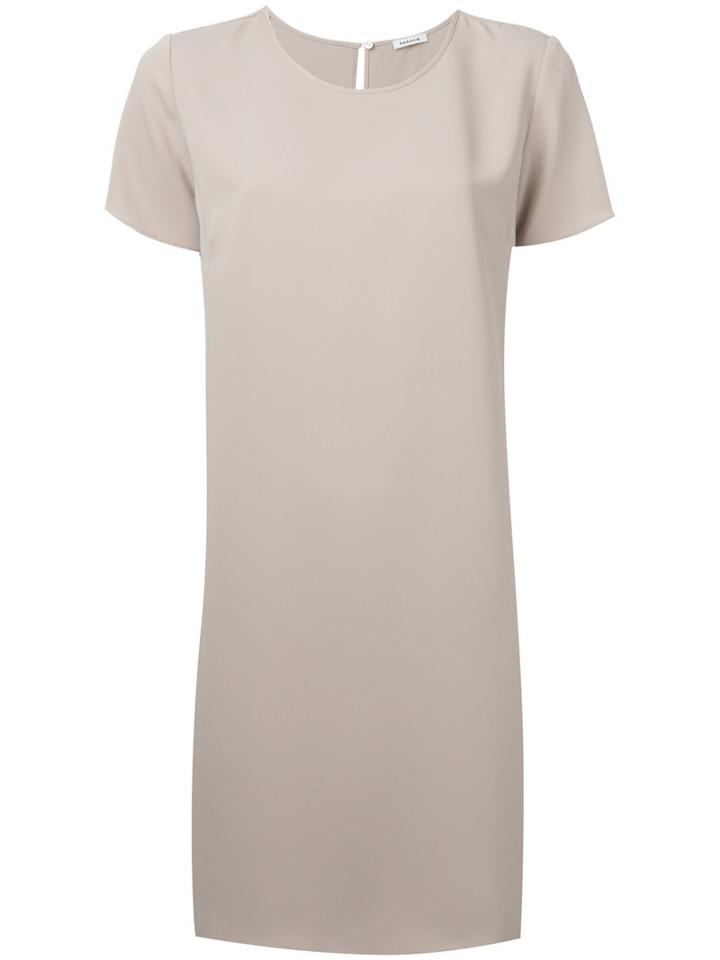 P.a.r.o.s.h. Classic T-shirt Dress, Women's, Nude/neutrals, Polyester