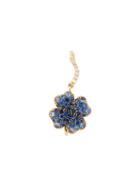 Aurelie Bidermann 'clover' Sapphire Earring, Women's, Metallic