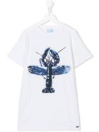 Lanvin Enfant Teen Lobster Print T-shirt - White