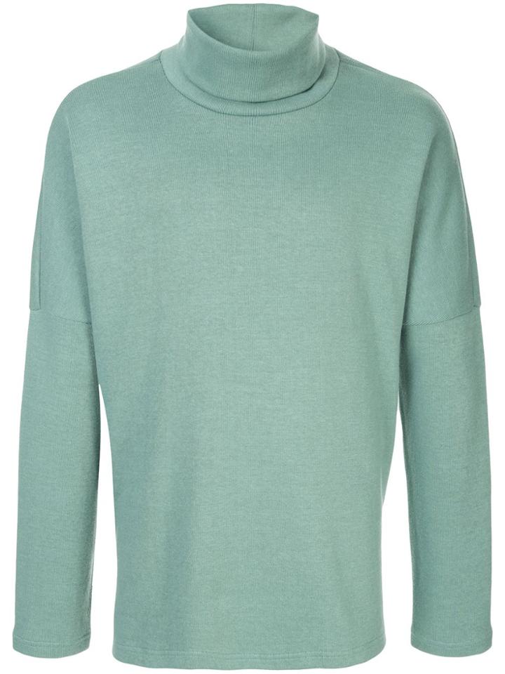 Kazuyuki Kumagai Turtleneck Jumper - Green