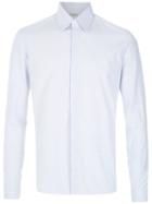 Egrey - Grid Print Shirt - Men - Cotton - 38, White, Cotton