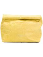 Simon Miller Roll Top Clutch Bag - Yellow & Orange