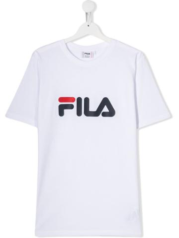 Fila Kids Teen Logo Printed T-shirt - White